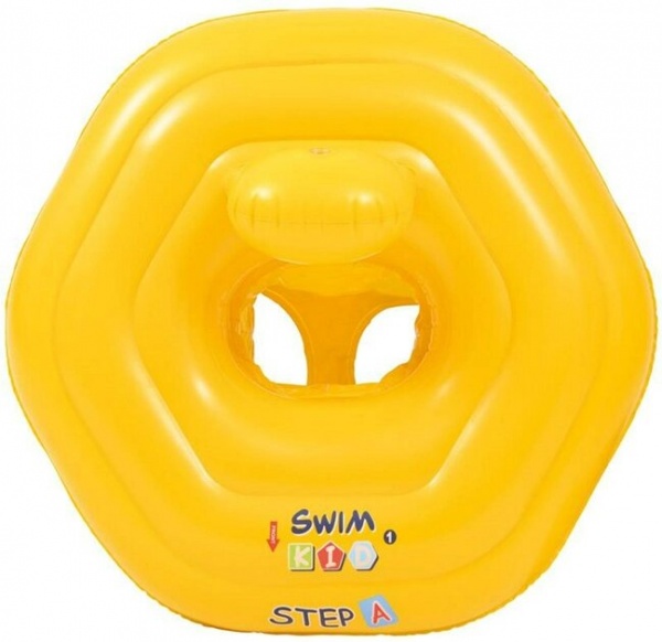 Круг надувной Jilong плотик детский со спинкой