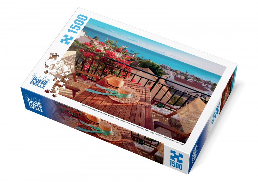 Пазл PUZZLEVILLE Отдых на острове Крит, Греция 1500 элементов PZL1500_9