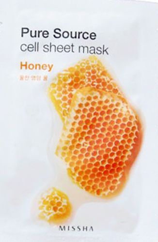 Маска MISSHA Pure Source Cell Sheet Mask Honey тканинна 21 г