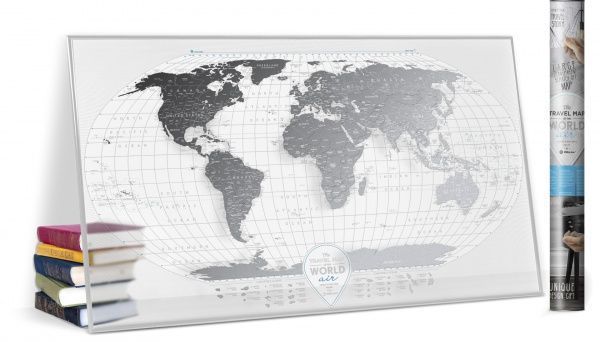 Скретч-карта Travel Map AIR World (англ)