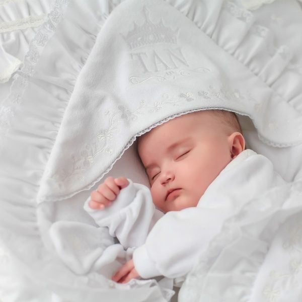 Комплект для крещения Tigres р.62 белый ВК-0017 