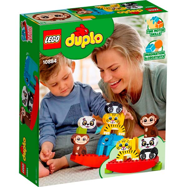 Конструктор LEGO Duplo Мої перші тварини-акробати 10884