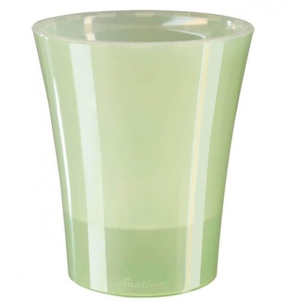 Горшок пластиковый Santino Arte-Dea круглый 1,25 л бледно-зеленый (ADEA125LG) 