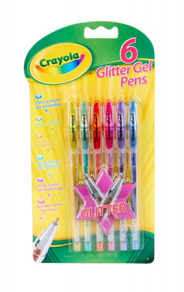 Набор ручек гелевых Crayola 6 шт./уп. 