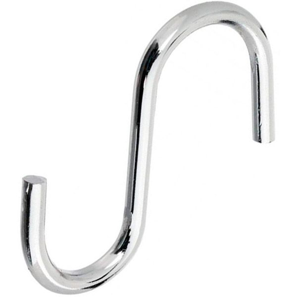 Гачок для рейлінгу  5 шт. хром