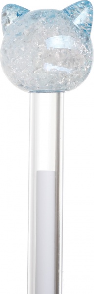 Ручка гелевая Лунный котик прозрачный 