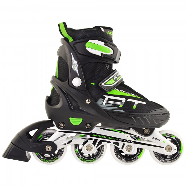 Роликові ковзани Action Chris PW-153B-5-1/Green/37-40