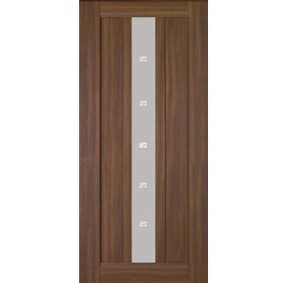 Дверь межкомнатная Arte Стиль 70 см орех стекло с рисунком