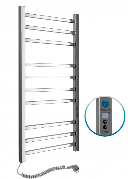 Полотенцесушитель электрический NAVIN Loft 500х1000 Digital левый 10-043152-5010