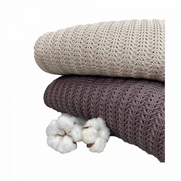 Плед Cotton Бежевый 130x170 см La Nuit 