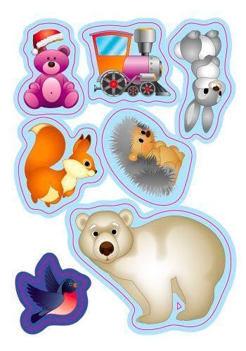 Книга «Постер с наклейками: Подарки Деда Мороза» 978-966-747-491-1