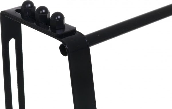 Держатель прямоугольный 20 / 14x61 / 57 см черный металл HY16-06