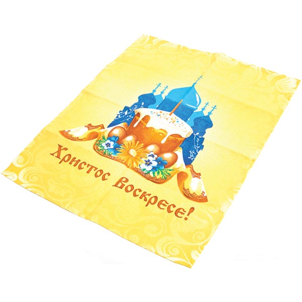 Полотенце вафельное Пасхальное 60x45