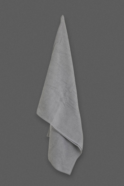 Полотенце махровое SPA 70x180 см серый Durutex 