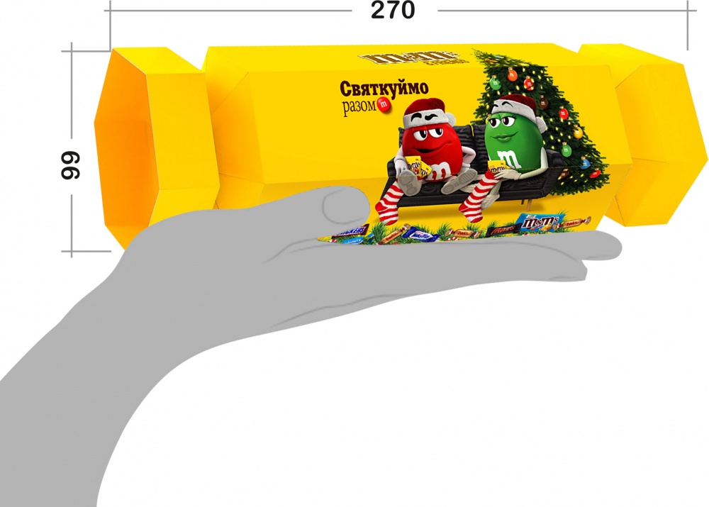 Набор подарочный M&M's Конфета Friends 227 г