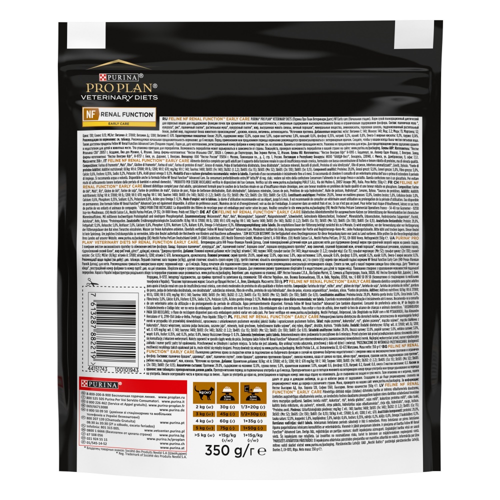 Корм сухой для котов Pro Plan Veterinary Diets для поддержания функции почек при хронической болезни 350 г