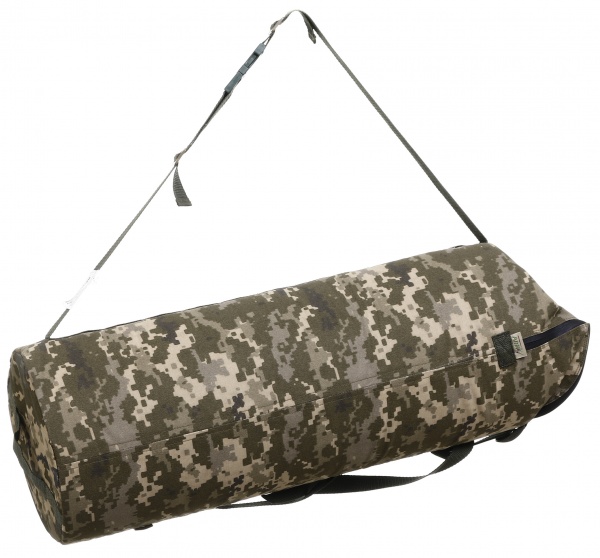 Коврик туристический MONOIZOL (темно-зеленый 1900мм*600мм*15мм) в чехле Пиксельный водонепроницаемый