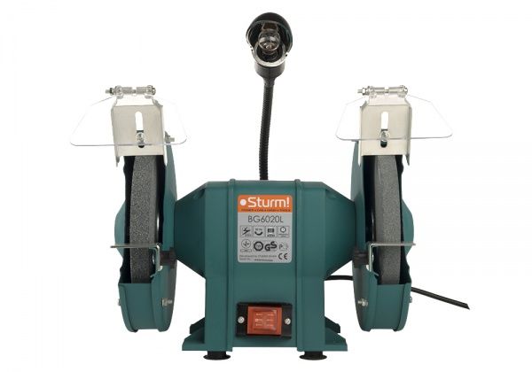 Електроточило Sturm 200 мм з підсвіткою BG6020L