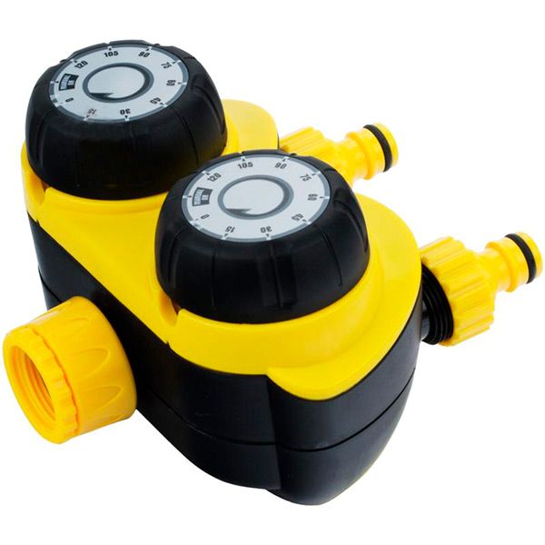 Таймер механический Expert Garden для полива 2-х канальный DY912