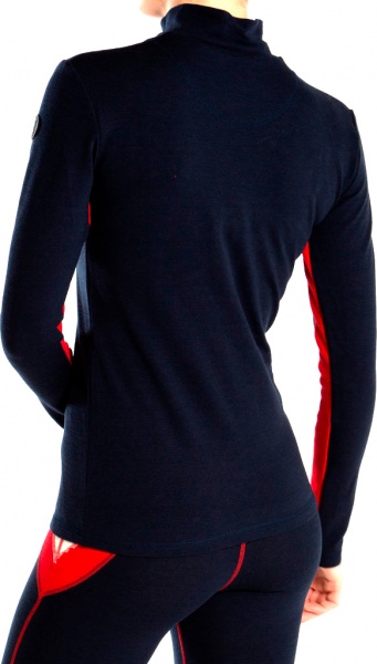 Футболка We Norwegians Voss ZipUp women 1546-47 р.M фіолетовий