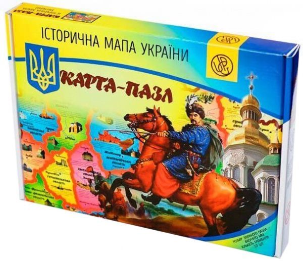 Пазлы Uteria Историческая карта Украины