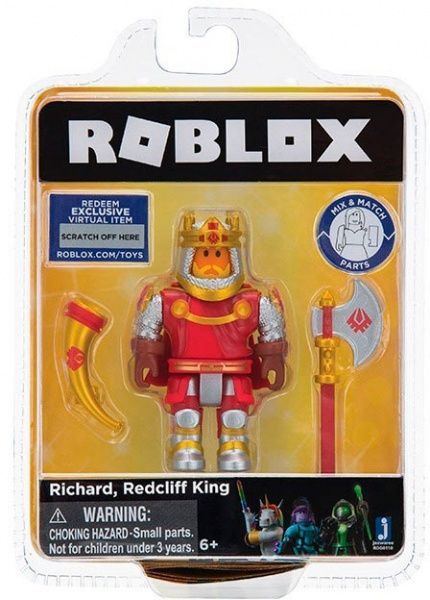 Фігурка колекційна Roblox Jazwares Сore figures Richard Redcliff king ROG0110