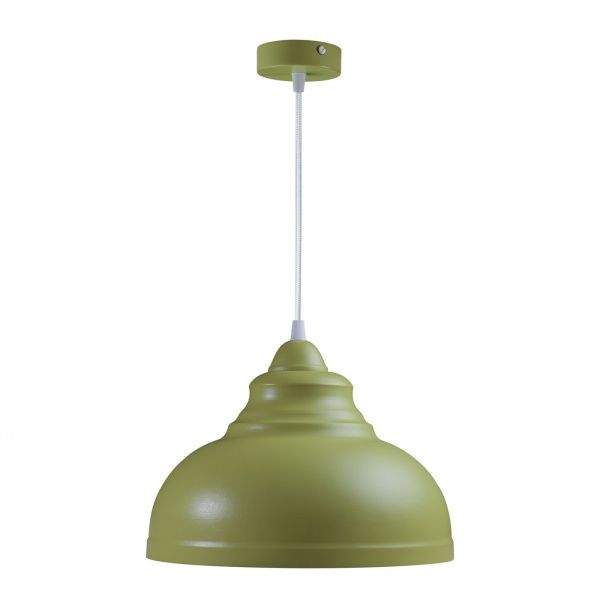 Подвес Светкомплект Loft PLC 412 1x40 Вт E27 оливковый 