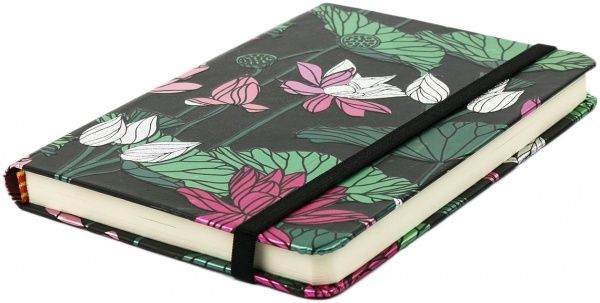 Книга для нотаток 9,5х14см, 88 арк., крем папір, лінійка HDU007-1