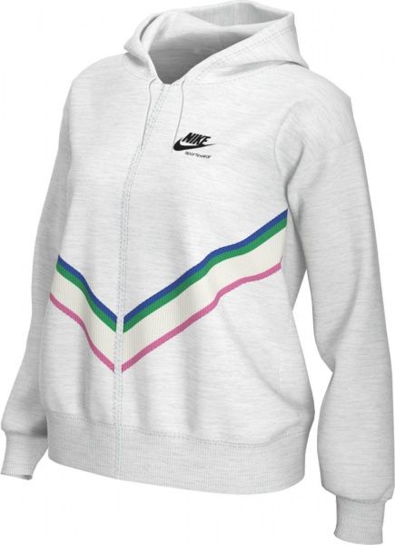 Джемпер Nike W NSW HRTG FZ FLC CU5902-051 р. S белый