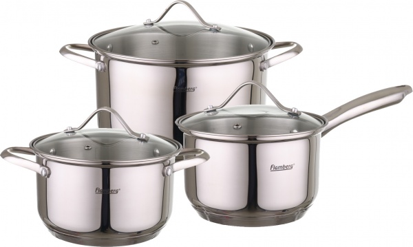 Набір посуду Tradition 6 предметів Flamberg Premium