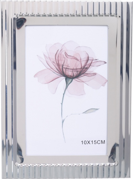 Рамка для фото SILVER металл 1 фото 13х18 см серебряный 