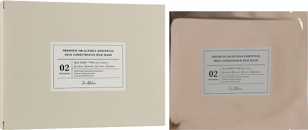 Маска тканинна для обличчя Dr. Althea Набір Premium Essential Skin Conditioner Silk Mask 5 шт.