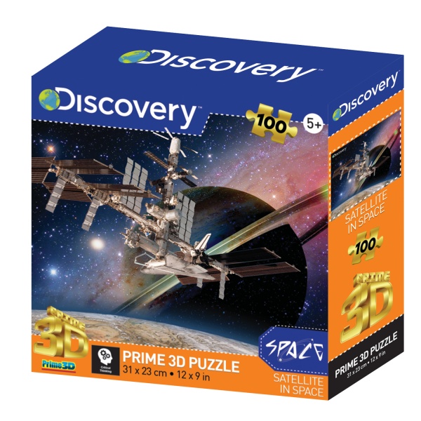 3D-пазл PRIME 3D 13755 Космос Космический корабль 100 деталей