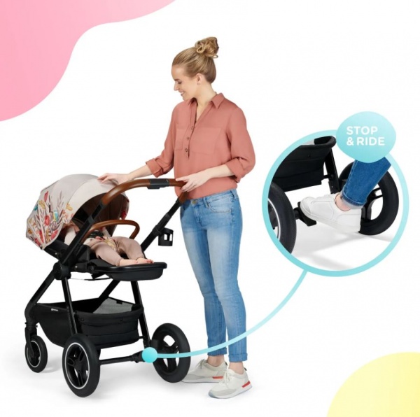 Коляска універсальна 2 в 1 Kinderkraft Everyday Bird KSEVER00BIR2000 