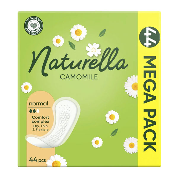 Прокладки ежедневные Naturella Camomile Normal Trio 44 шт.