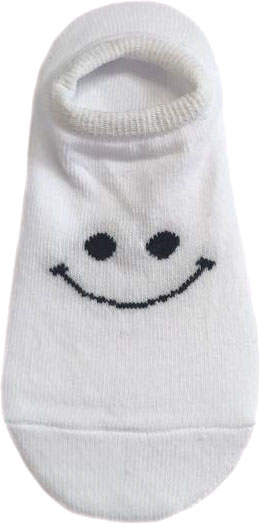 Следы унисекс Molly Смайл р.16–18 белый 