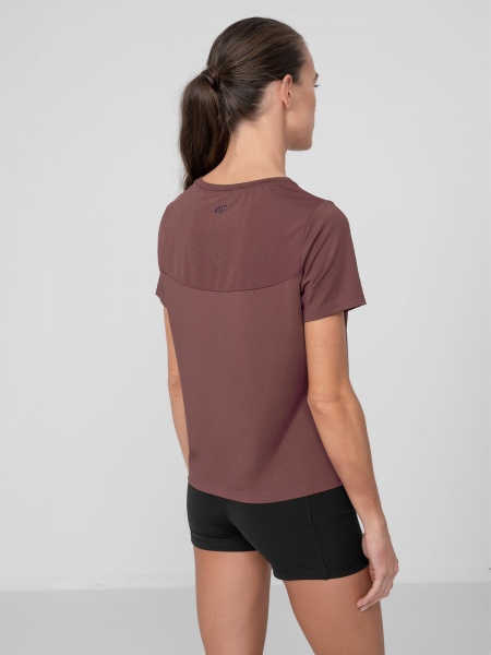 Футболка 4F WOFUNCTIONAL T-SHIRT TSDF010 H4Z22-TSDF010-60S р.XS бордовый