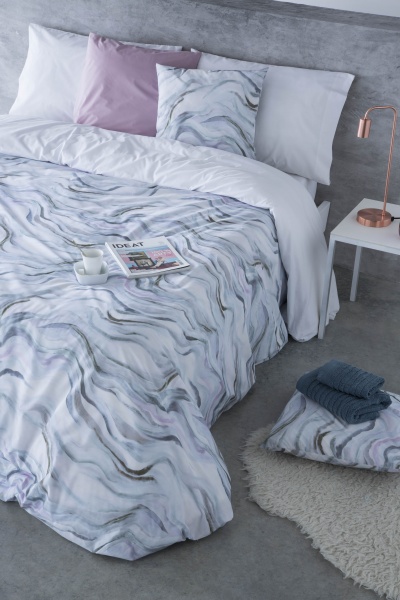 Комплект постільної білизни Maya 2 блакитний Guy Laroche 