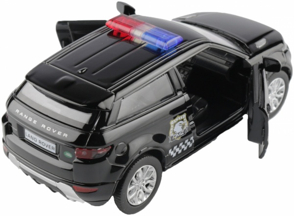 Автомодель Uni Fortune 1:32 Land Rover Evoque полиция 554008P