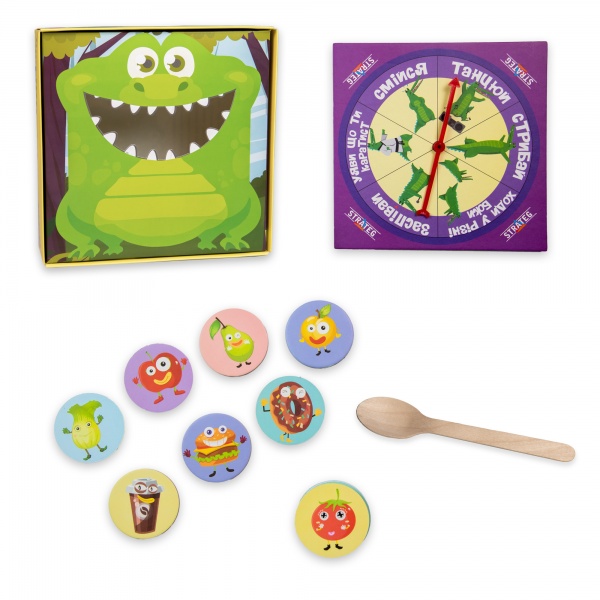 Игра настольная Strateg Накорми меня – Крокодил 30379