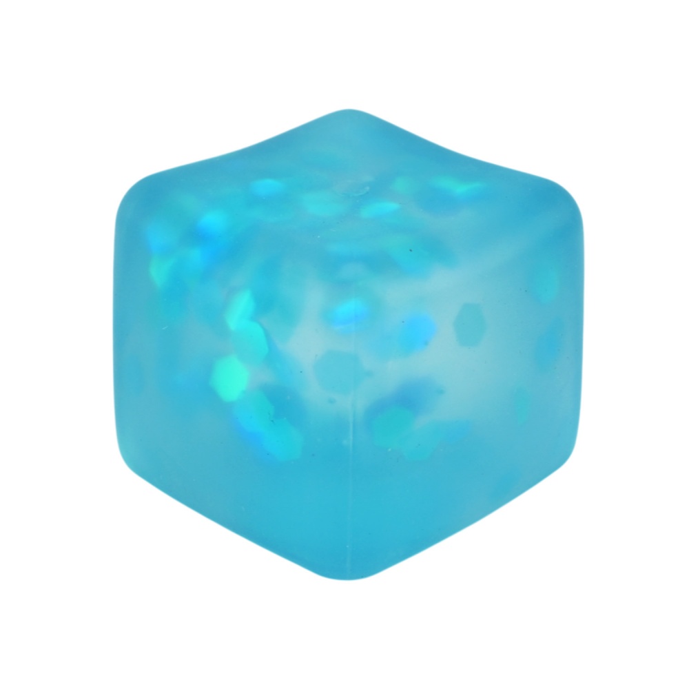 Игрушка-антистресс Yabba Dabba Куб голубой YD2519