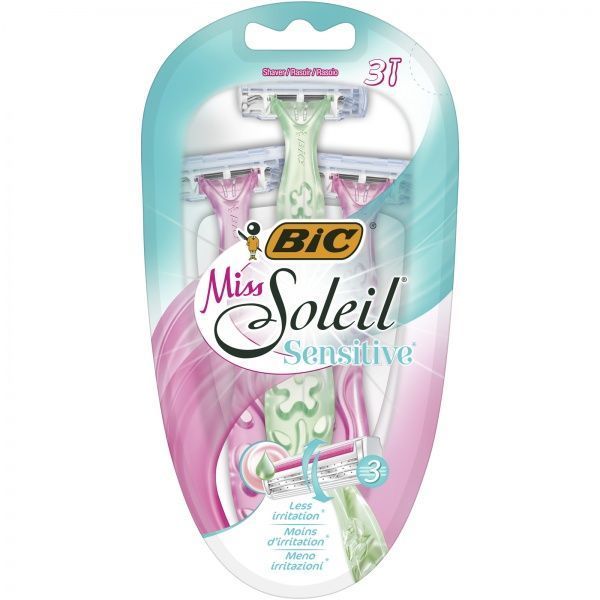 Станки одноразовые BIC Miss Soleil Sensitive 3 шт.