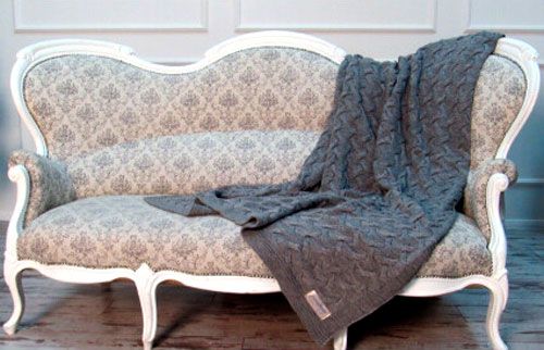 Плед Varanasi 200x220 см сірий SoundSleep 