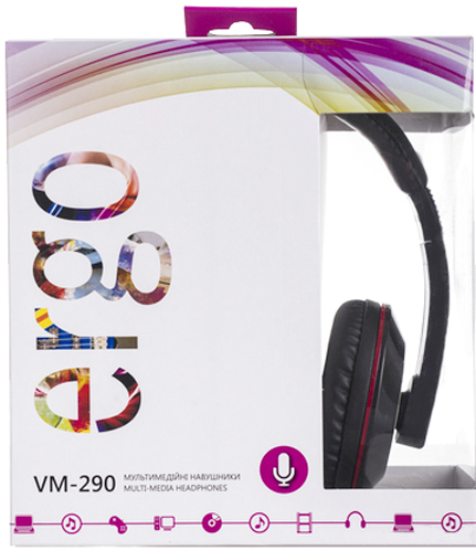 Гарнітура Ergo VM-290 black 