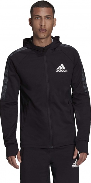 Джемпер Adidas M MT FZ HD GV5302 р. S чорний