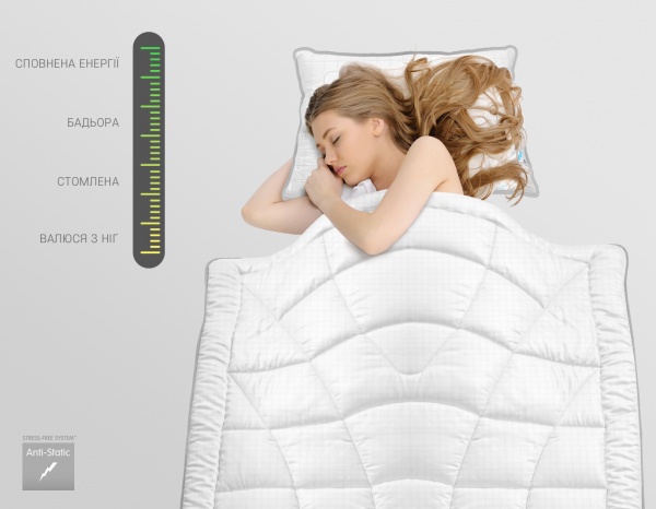 Одеяло Antistress Карбон 155x215 см Sonex