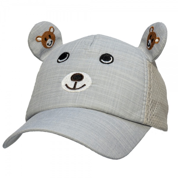 Кепка для хлопчиків Devilon 2-8 років р.47-52 сірий 519292 