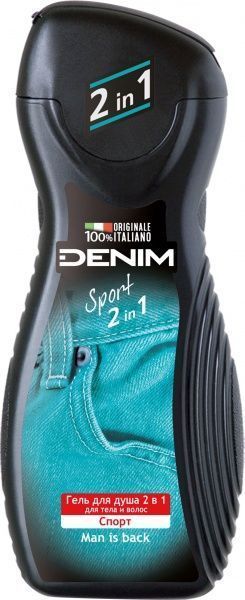 Гель для душу Denim Спорт 2 в 1 250 мл
