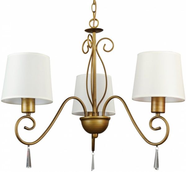 Люстра подвесная Arte Lamp CAROLINA 3xE27 коричневый 