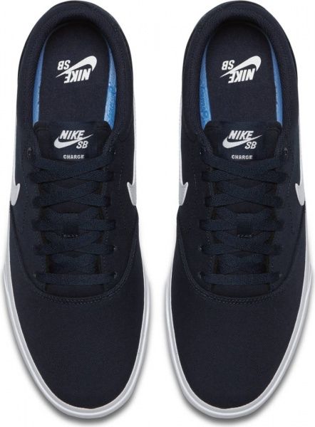 Кроссовки Nike SB CHARGE CNVS CD6279-400 р.US 8,5 темно-синий